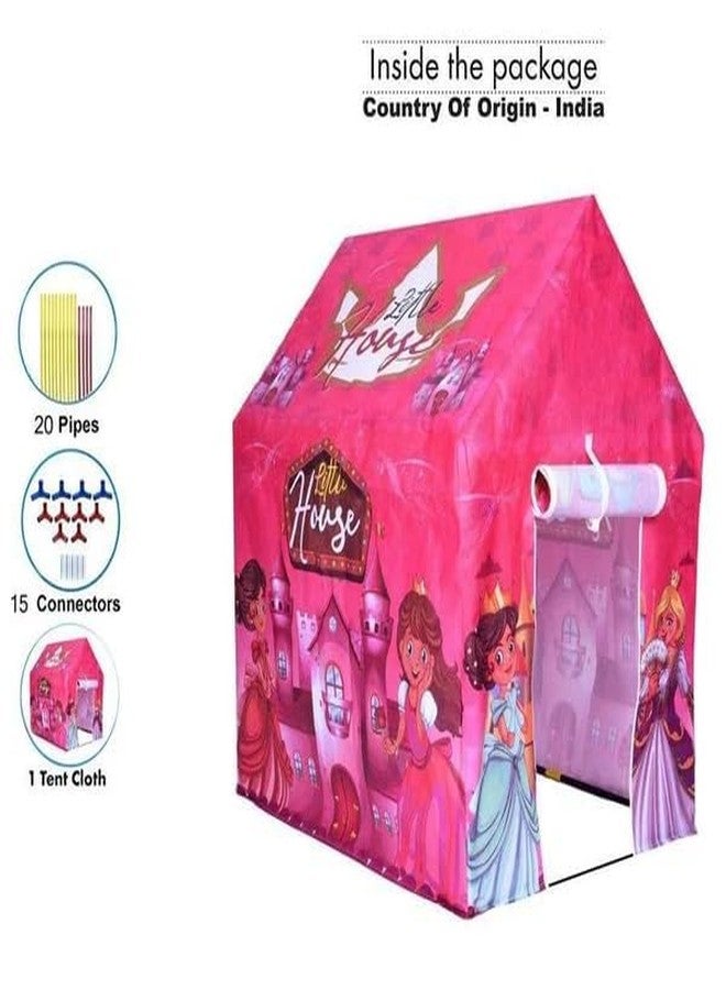 BELAYA Kids Play Tent House for Boys and Girls | Foldable Indoor Outdoor Toy Tent | Easy to Assemble Tent House for Toddlers and Children | Safe & Durable Material (Little House) - Image 3